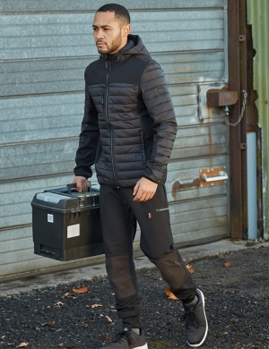 TuffStuff Hyperflex Work Trouser 718 - Black